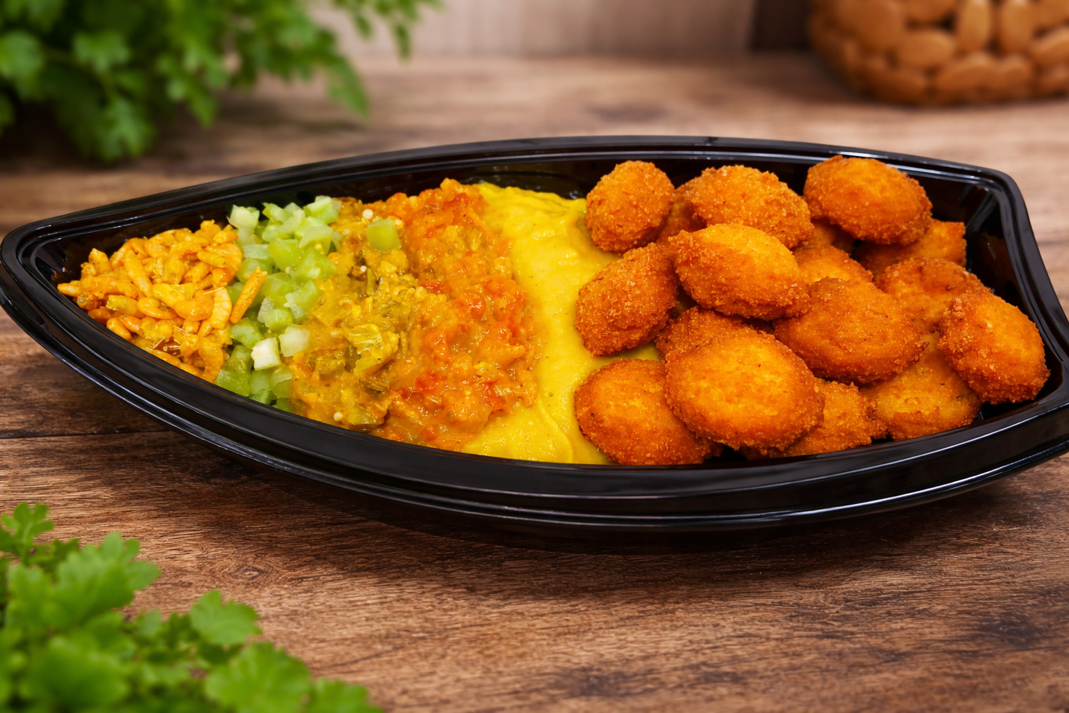 Barca com 25 bolinhos