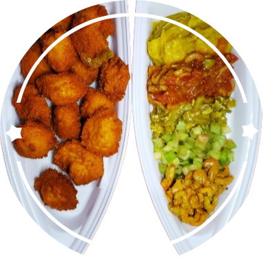 Porções de 20 bolinhos